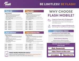 Flash Mobile Plans Flyer Image